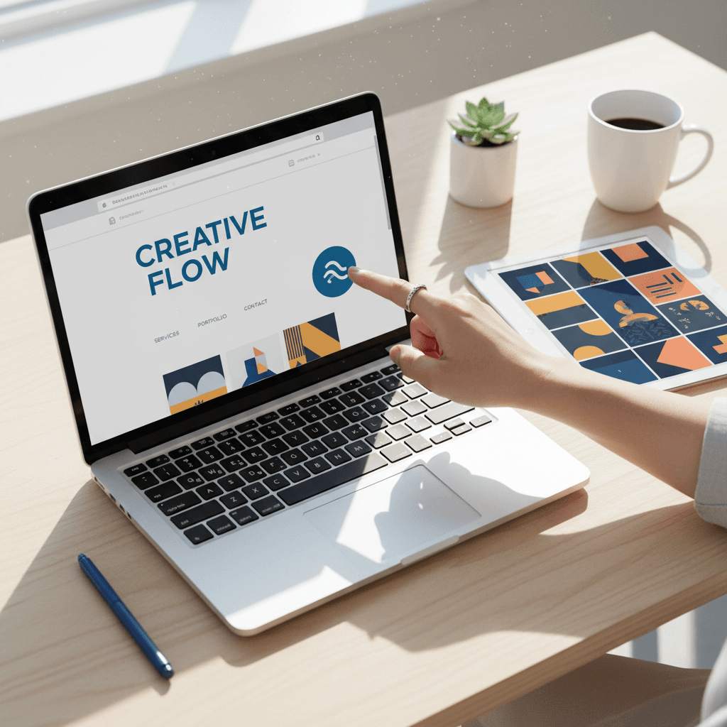 Fast website launch process